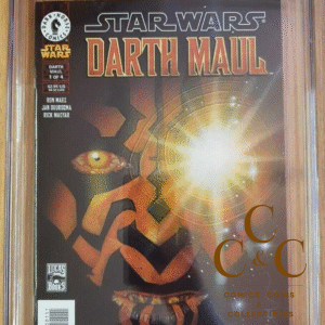 Star Wars - Darth Maul 1 - CGC 9.6 -Dark Horse 2000 - Struzan variant cover