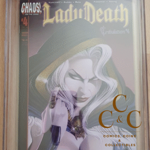 Lady Death Tribulation #4 - CGC 9.0 - Chaos Comics 2001