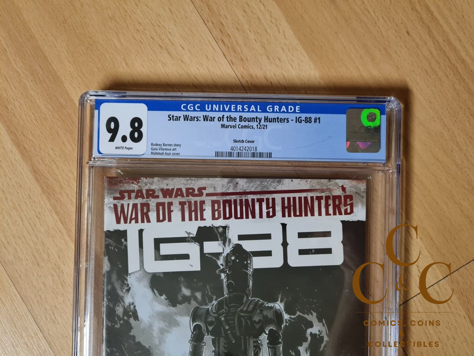 Marvel Comic 2021 - Star Wars - War of the Bounty Hunters IG88 - CGC graded 9.8 - Image 3
