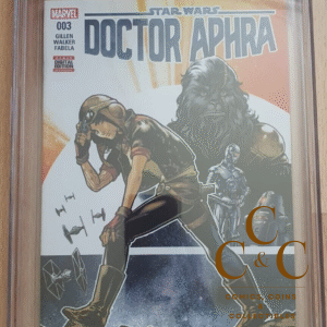 Star Wars Doctor Aphra # 3 - Black Krrsantan Cover - CGC 9.2 - Marvel 2017