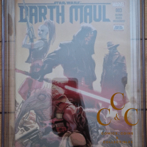 Star Wars - Darth Maul 3 first Cad Bane Cover - CGC 9.8 - Marvel 2017