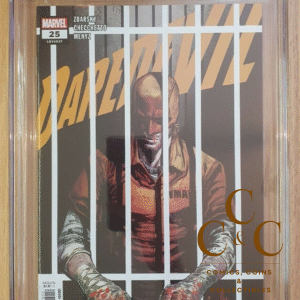 DAREDEVIL #25 - CGC 9.8 - Key Issue - Elektra becomes Daredevil - 1st Print