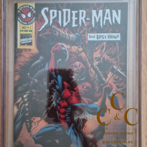 Spider-Man Lost Hunt #1 1:25 Incentive Kyle Hotz Variant - CGC 9.8 special Label