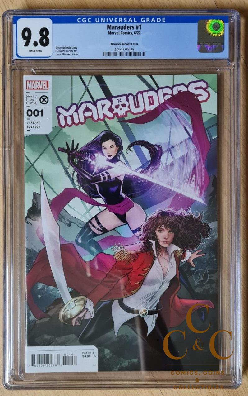 Marauders #1 Werneck Variant - CGC 9.8 - Marvel 2022
