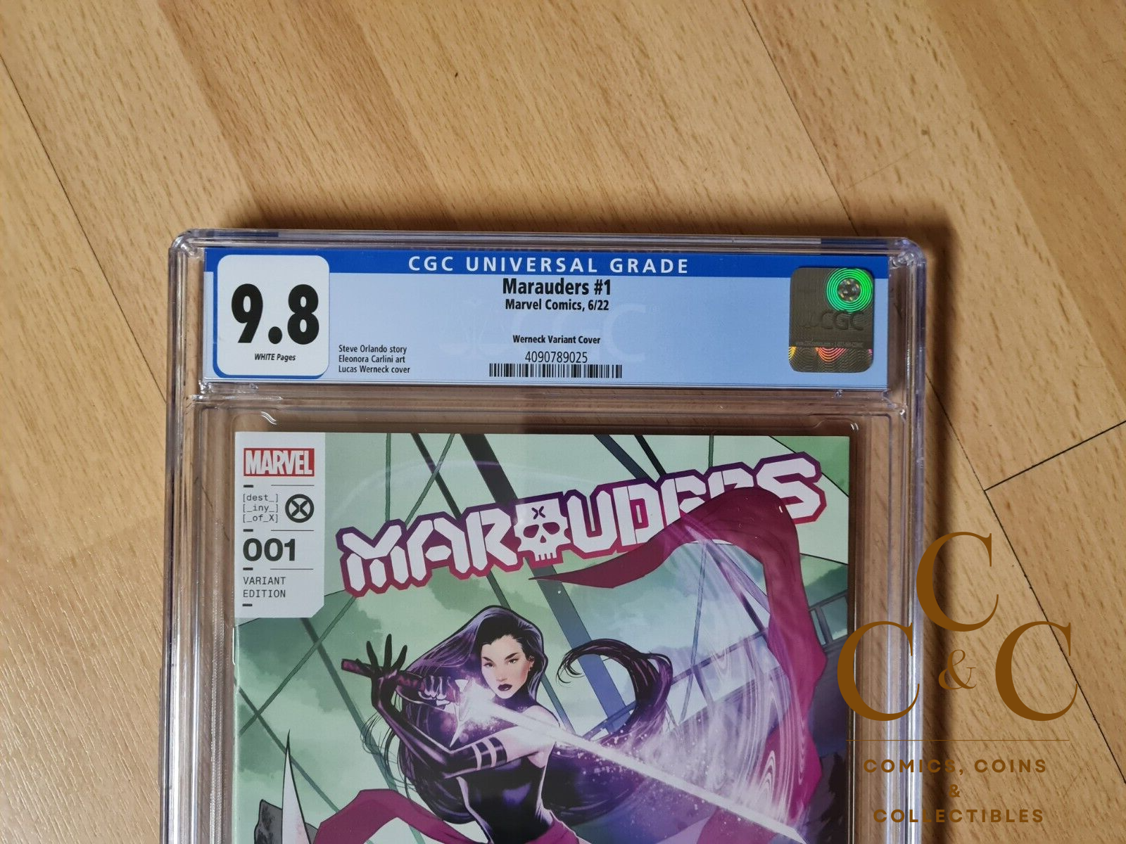 Marauders #1 Werneck Variant - CGC 9.8 - Marvel 2022 - Image 2
