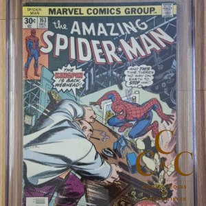 Amazing Spider-Man # 163 - Cgc 5.5 - Marvel 1976 - Kingpin