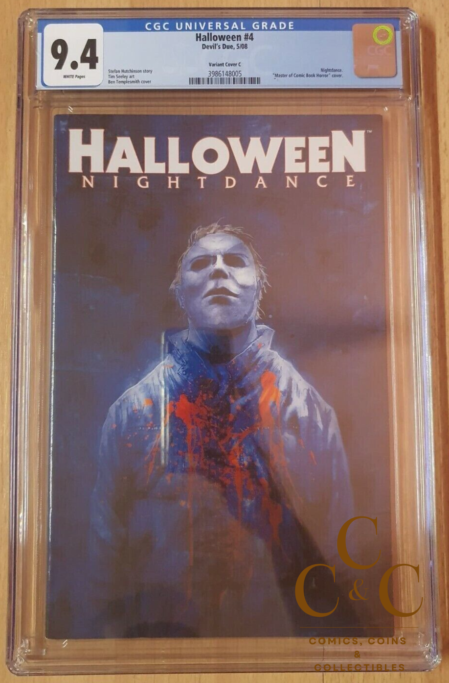 HALLOWEEN #4 Nightdance Variant - CGC 9.4 - 2008 Devil's Due
