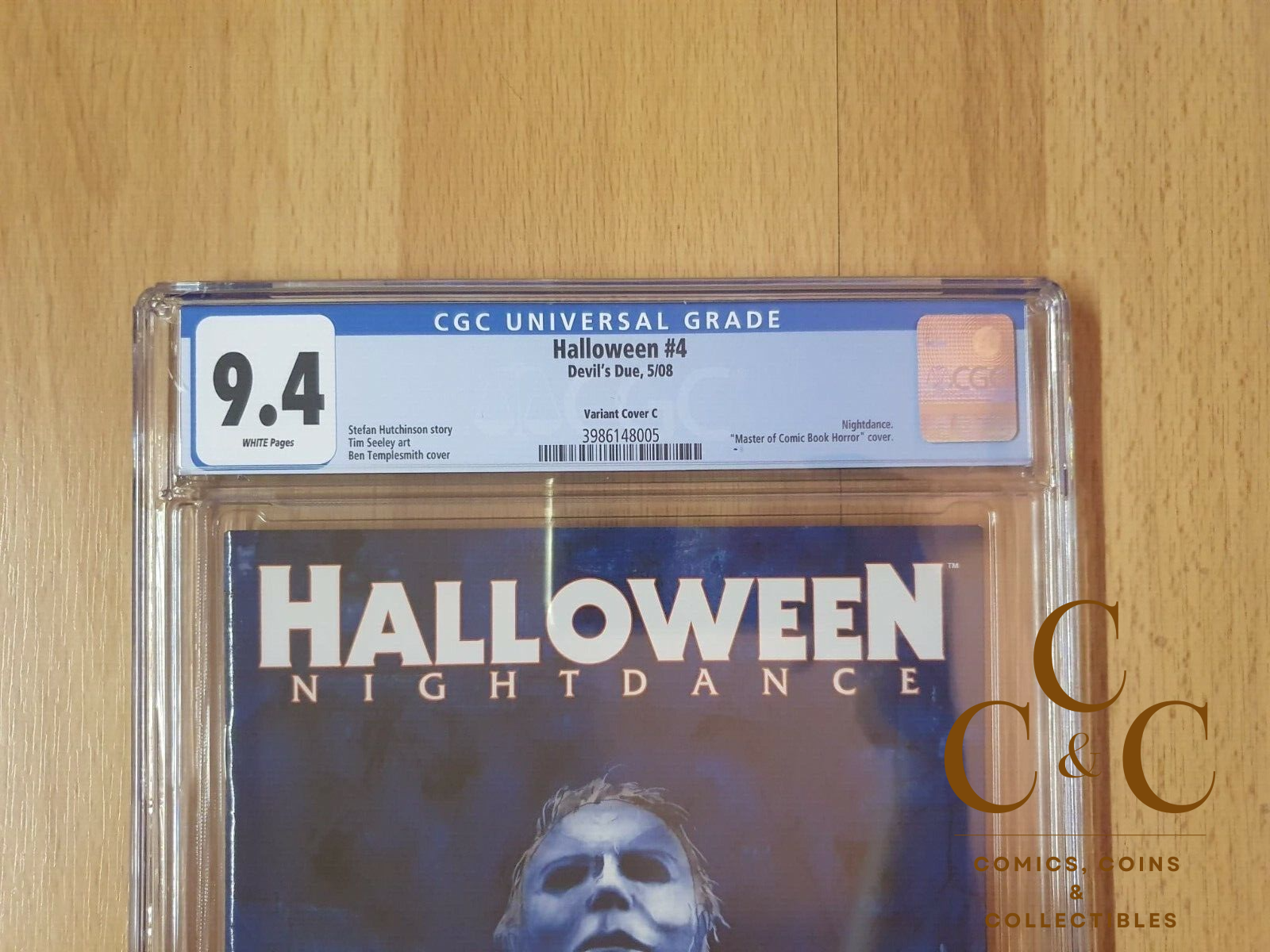 HALLOWEEN #4 Nightdance Variant - CGC 9.4 - 2008 Devil's Due - Image 3