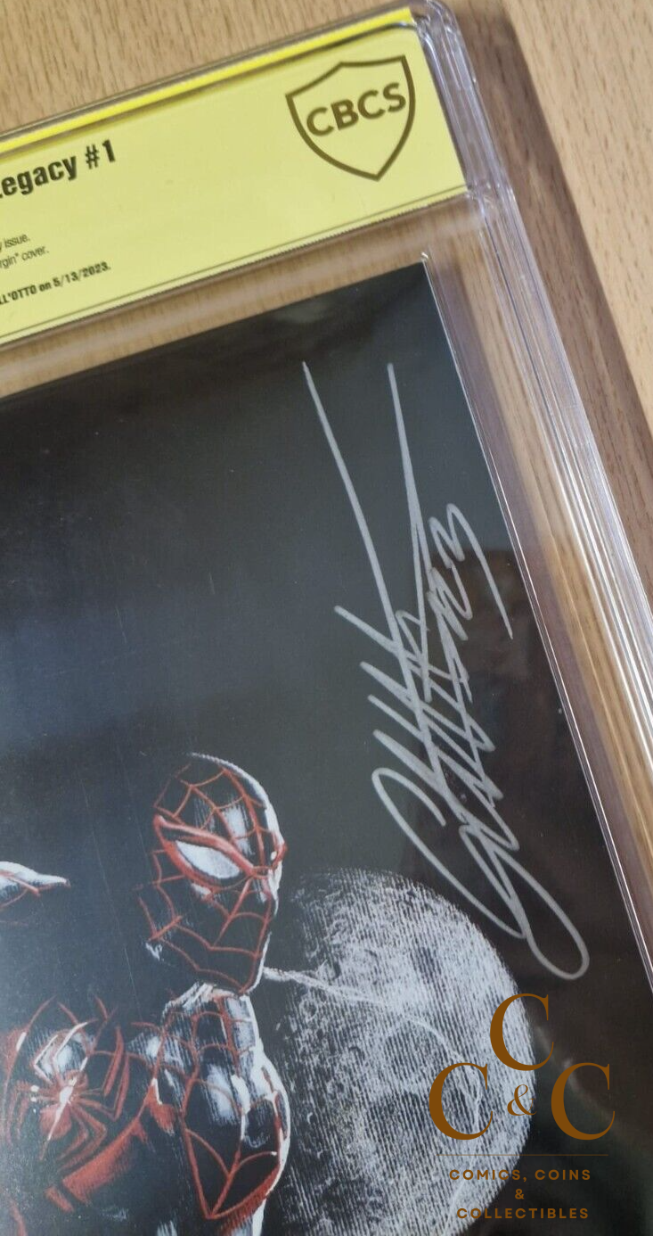 MARVELS VOICES LEGACY #1 Dell Otto Virgin Var - CBCS 9.6 - signed Dell Otto - Image 3