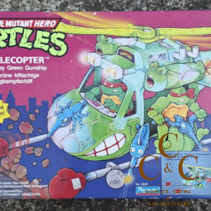 Vintage TMNT - Turtle Copter Teenage Mutant Hero Ninja Turtles with packaging!