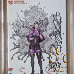 Punchline #1 Frank Cho Variant - 2021 DC Comics - CBCS 9.2 Signed Cho & Andolfo