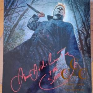 JAMES JUDE COURTNEY SHADE signed Autogramm 30x40cm HALLOWEEN in Person autograph