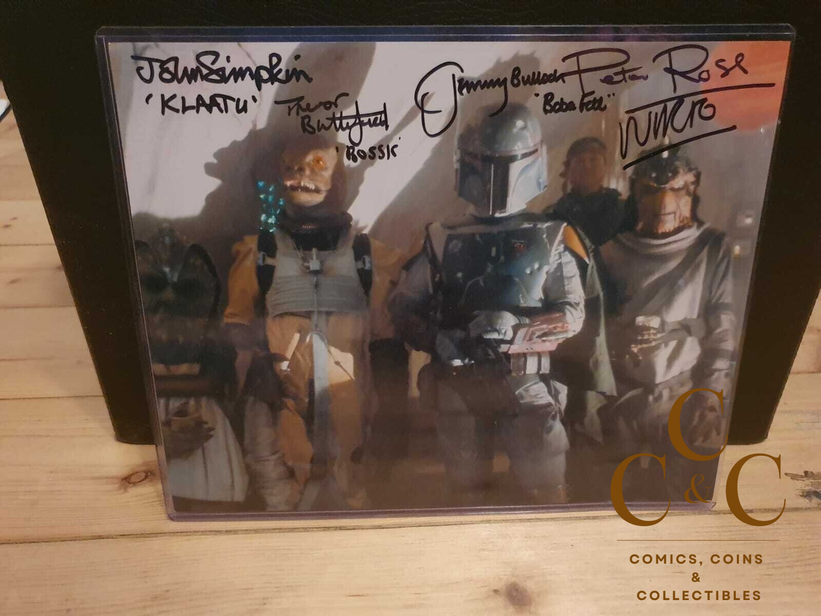 Star Wars Bounty Hunters Signatures by Bulloch, Butterfield , Ross and Simpson