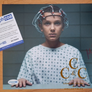 Orginal Autogramm Millie Bobby Brown ,,Eleven" Stranger Things certified