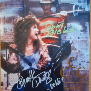 ROBERT ENGLUND & Brooke Theiss - signed Autogramm 20x25cm NIGHTMARE - Freddy
