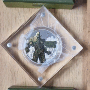 2021 - 1 Oz Silver - $2 Niue - DC Justice League 50TH ANNIVERSARY OF SWAMP THING