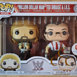 Funko POP! WWE - MILLION DOLLAR MAN TED DIBIASE & IRS - Money Inc