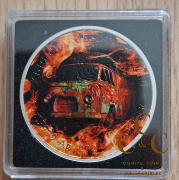 WAR - 40th Teenage Mutant Ninja Turtle TMNT - 1oz Silver Coin 2024 - 99 mintage! - Image 4