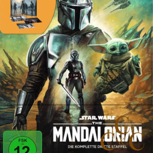 THE MANDALORIAN KOMPLETTE STAFFEL 3 - LIMITIERTE STEELBOOK - 4K +BLU RAY Sealed!
