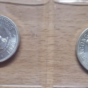 PHILIPPINEN 1975 - 25 & 50 Piso Silver Coins- PHILIPPINES