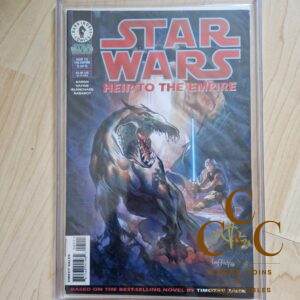 Star Wars: Heir to the Empire 5 - Dark Horse 1996 - signed by Olivier Vatine