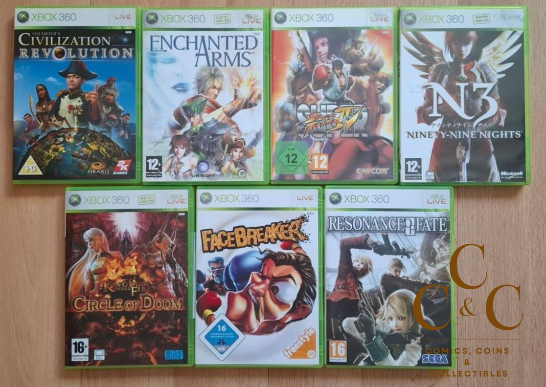 7 x Xbox 360 Spiele - Konvolut - Sammlung - Verschiedene Spiele für Xbox 360