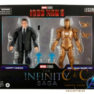 The Infinity Saga - Marvel Actionfiguren 2-Pack 2021 - Happy Hogan & Iron Man