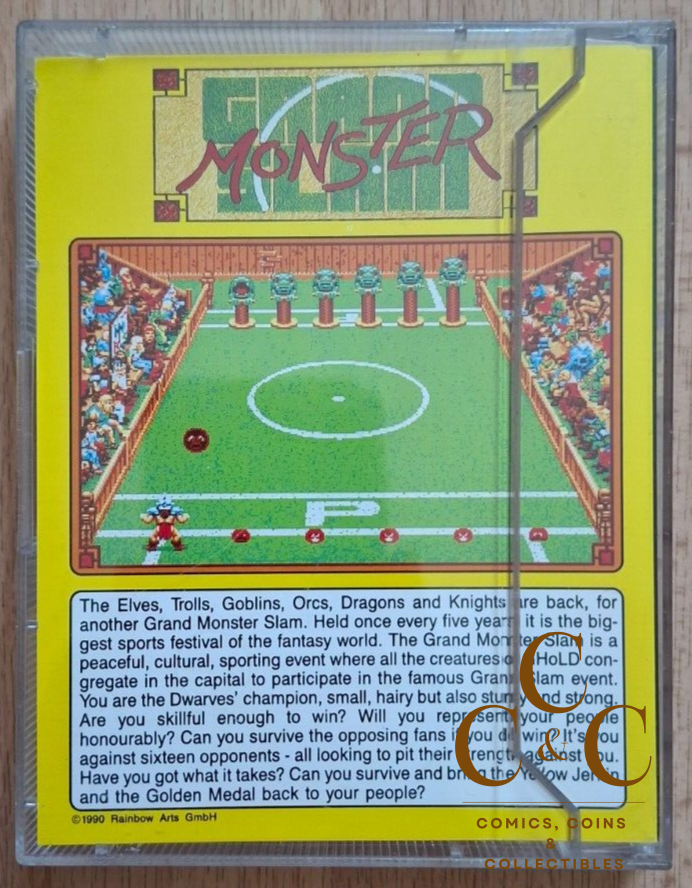 Grand Monster Slam (Rainbow Arts 1989) Amiga (Disk, Manual, Box) - Image 7