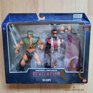 MOTU Masters Universe Mattel - DELUXE TRI KLOPS REVELATION - OVP NEU