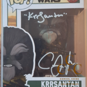 Carey Jones as Krrsantan in Star Wars: The Book of Boba Fett (JSA) Signed Funko
