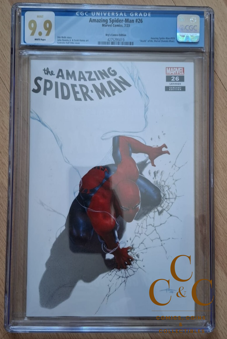 Amazing Spider-Man #26 - CGC 9.9! - Dell'Otto Limited 480 Exclusive