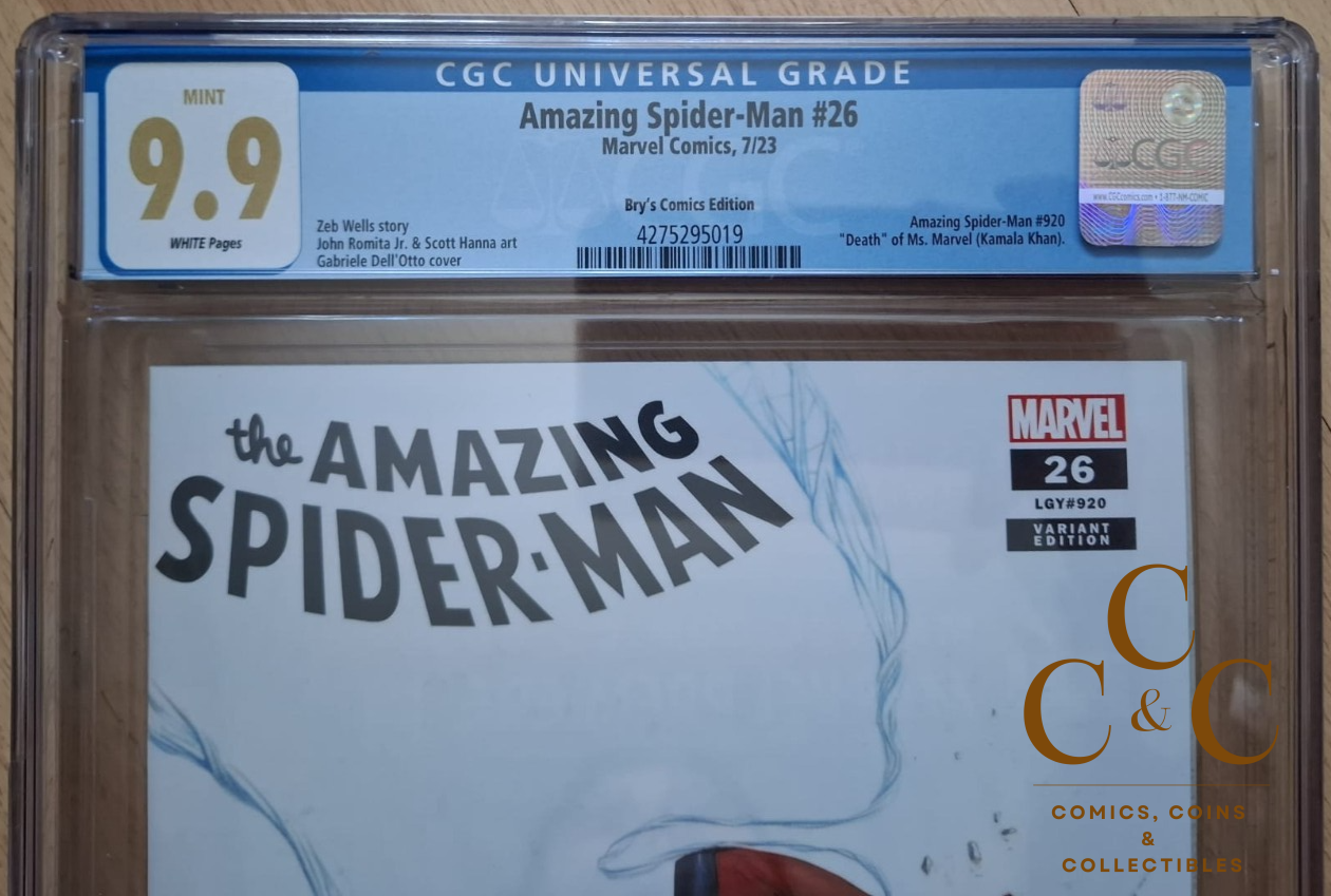 Amazing Spider-Man #26 - CGC 9.9! - Dell'Otto Limited 480 Exclusive - Image 4