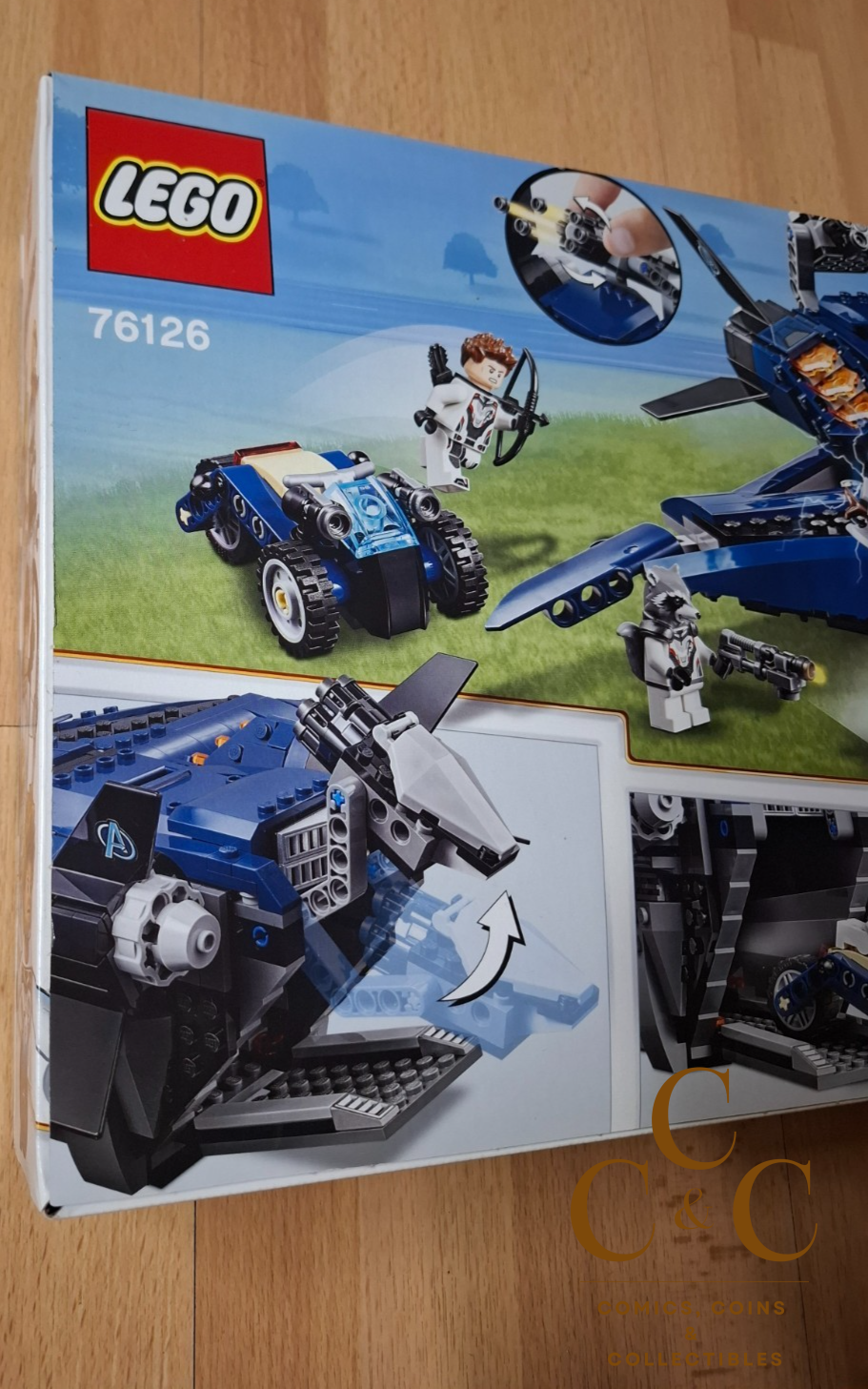 LEGO Marvel Super Heroes: Avengers Ultimate Quinjet (76126) - NEW -SEALED BOX - Image 6