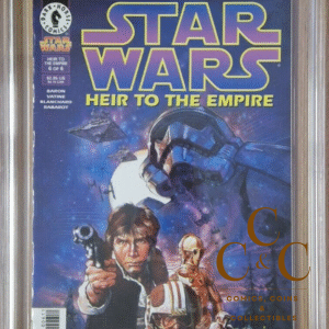 Star Wars: Heir to the Empire #6 - Dark Horse 1996 - CBCS 9.0 - signed by Vatine