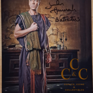 John Hannah - Spartacus - signed, original Autogramm !!!