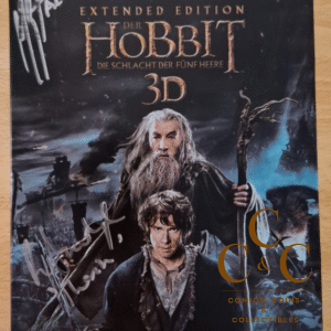 Hobbit 3D - Extended Edition - signed by Richard Armitage & Manu Bennett !!