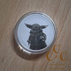 1 oz Silber Niue Star Wars Mandalorian - Grogu - 2021