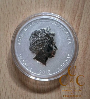 3x 1 Oz Silver Perth Mint - Dragon & Phoenix 2017 -2019 Myths & Legends - Image 6