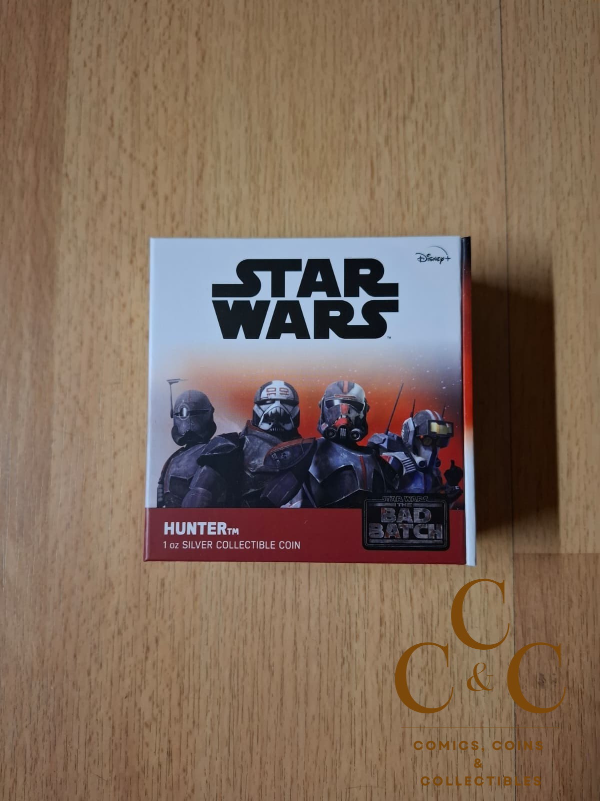 Star Wars - The Bad Batch - Hunter 1 oz Silber PP - 2022 NIue