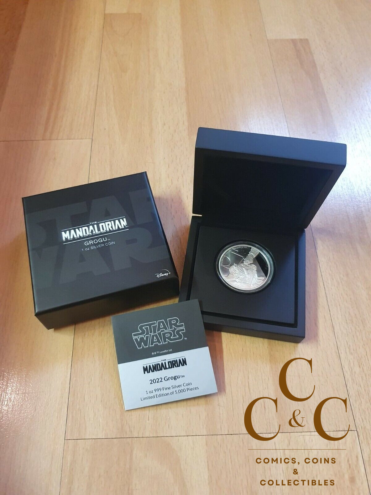 Niue - 2021 - Star Wars Classic - Grogu / Baby Yoda - 1 Oz Silber PP - Image 2