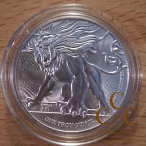 2019 NIUE Island - Roaring Lion - 1oz .9999 Fine Silver Coin Uncirculated