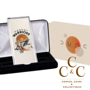 DUNE 2 Desert Warriors 4 oz 999 Silver Colorized Bar