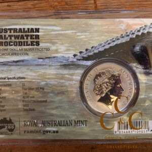 Australien 2014 - 1oz Silver Australian Saltwater Crocodiles Graham -Blister