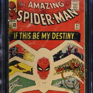 Amazing Spider-Man #31 - Marvel 1965 - CGC 3.0 (1st Gwen Stacy App)