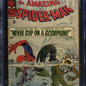 Amazing Spider-Man #29 - Marvel 1965 - CGC 4.0 (2nd Scorpion App)
