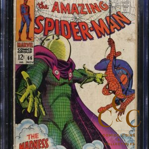 Amazing Spider-Man #66 - Marvel 1968 - CGC 3.0 (Mysterio App)