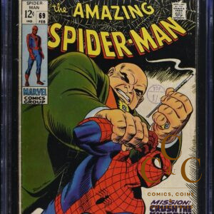 Amazing Spider-Man #69 - Marvel 1969 - CGC 4.0 (Kingpin App)