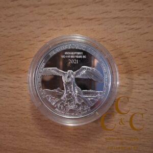 Prehistoric Life - Archaeopteryx - 1 Unze Silbermünze 999 - Congo 2021