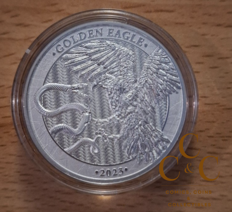 Malta 2023 - 5 Euro Gedenkmünze - Silber 1 Oz. - Golden Eagle